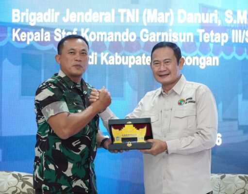 Terima Kunjungan Kerja Kaskogartap III/Surabaya, Pemkab Lamongan Berkomitmen Perkuat Sinergi Keamanan dan Pembangunan Daerah