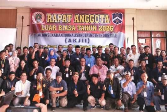 Agus Yusuf Terpilih Mutlak, AKJII Gaspol Perkuat Profesionalisme Pers dan Kemandirian Ekonomi