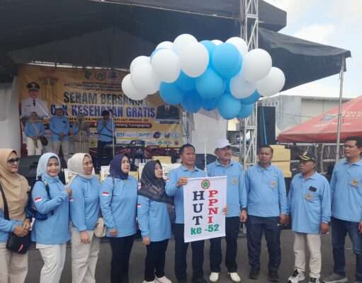 Plt Bupati Tulungagung Hadiri Peringatan HUT PPNI ke-52, Ratusan Perawat di Tulungagung Gelar Senam dan Cek Kesehatan Gratis
