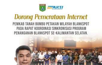Dorong Pemerataan Internet, Tanah Bumbu Petakan Blankspot