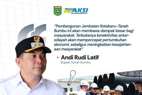FGD Progres Jembatan Penghubung Kotabaru – Tanah Bumbu, Bupati Andi Rudi Latif : Dorong Pertumbuhan Ekonomi Daerah