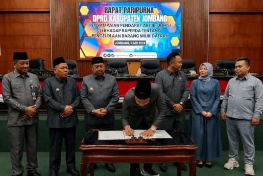 “Perda BMD Disahkan, DPRD Jombang Tekankan Transparansi dan Penertiban Aset Demi Kepentingan Publik”