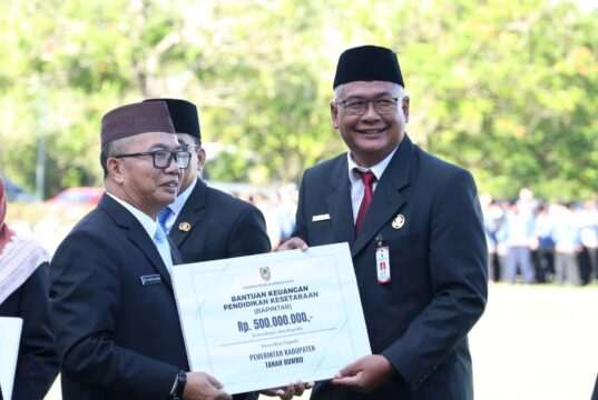 Pemkab Tanah Bumbu Terima Bantuan Keuangan Pendidikan Kesetaraan dari Pemprov Kalsel