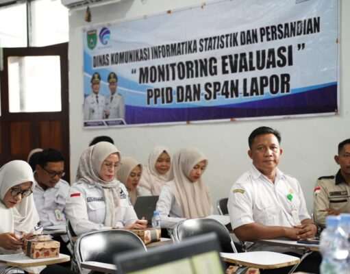 Diskominfo SP Tanbu Gelar Monev PPID dan SP4N-LAPOR! untuk Tingkatkan Layanan Informasi dan Pengaduan Publik