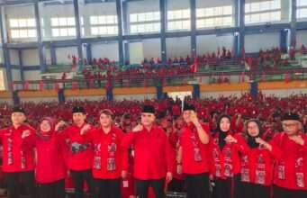Hadapi Pemilu 2029, Kader Muda Warnai Pelantikan PAC PDIP Lamongan