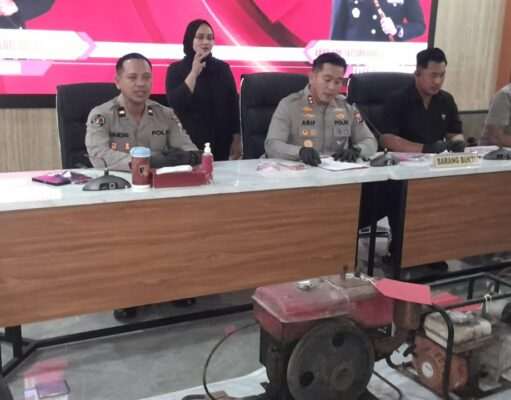 Satreskrim Polres Lamongan Amankan Residivis Ranmor & Spesialis Maling Pompa Air