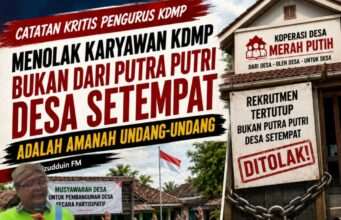 Catatan Kritis Pengurus KDMP: Rekrutmen Karyawan Bukan Putra Daerah Dinilai Mengancam Demokrasi Desa