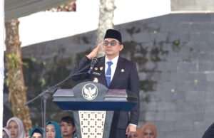 Bupati Andi Rudi Latif Pimpin Upacara Peringatan Hari Kebangkitan Nasional dan Proklamasi Gubernur Tentara ALRI Divisi IV Pertahanan Kalimantan Ke-77