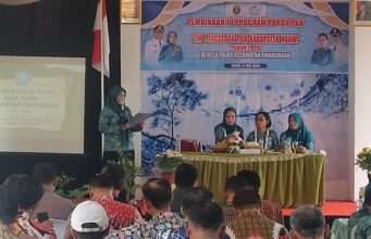 Pemdes Pojok Sambut Tim Pembina PKK Kabupaten Ngawi Untuk Lomba 10 Program Pokok PKK