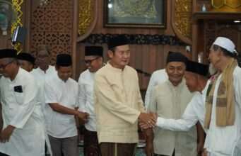 Bupati Yes Bersama Masyarakat Gelar Salat Hajat dan Sujud Syukur di Malam HJL ke-457