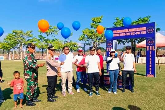 Buka Tulungagung Junior League Season 4, Ini Harapan Plt Bupati Ahmad Baharudin
