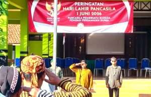 Kecamatan Karas Gelar Upacara Lahirnya Pancasila