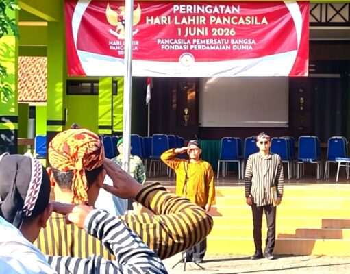 Kecamatan Karas Gelar Upacara Lahirnya Pancasila