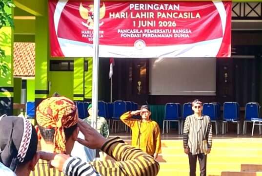 Kecamatan Karas Gelar Upacara Lahirnya Pancasila