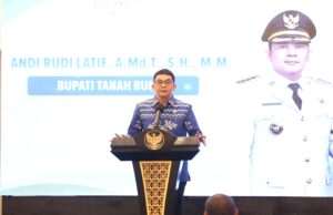 Bupati Andi Rudi Latif Resmi Launching Aplikasi “Si-Tegar BerAKSI”