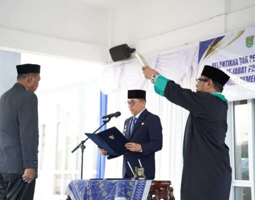 Bupati Andi Rudi Latif Lantik Kepala Dinas Perikanan Tanah Bumbu, Sektor Perikanan Diharapkan Jadi Penggerak Ekonomi Pesisir
