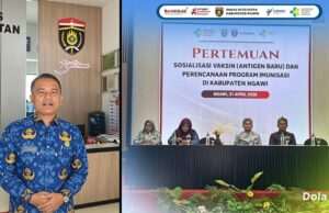 Tingkatkan Kesehatan Masyarakat Dinkes Ngawi Lakukan Sosialisasi Vaksin Antigen Baru