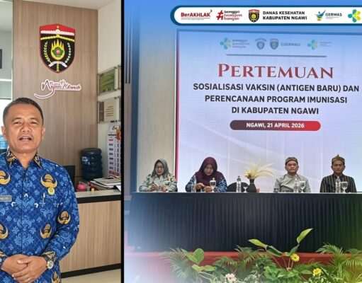 Tingkatkan Kesehatan Masyarakat Dinkes Ngawi Lakukan Sosialisasi Vaksin Antigen Baru