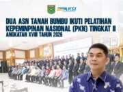 Dua ASN Tanah Bumbu Ikuti Pelatihan Kepemimpinan Nasional (PKN) Tingkat II Angkatan XVIII Tahun 2026