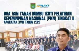Dua ASN Tanah Bumbu Ikuti Pelatihan Kepemimpinan Nasional (PKN) Tingkat II Angkatan XVIII Tahun 2026