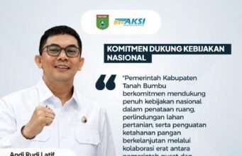 Bimtek KKPR dan Integrasi Data LBS, Bupati Andi Rudi Latif Perkuat Komitmen Ketahanan Pangan