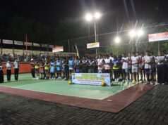 PolresTanah Bumbu Resmi Buka Turnamen Bola Voli Kapolres CUP 2026.Wadah Pembinaan AtletDan Penguat Kebersamaan Dalam Semangat Hari BHAYANGKARA Ke – 80.