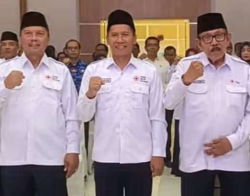Plt Bupati Ahmad Baharudin Hadiri Pelantikan Ketua PMI Tulungagung Masa Bhakti 2026–2031
