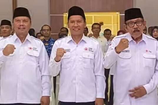 Plt Bupati Ahmad Baharudin Hadiri Pelantikan Ketua PMI Tulungagung Masa Bhakti 2026–2031