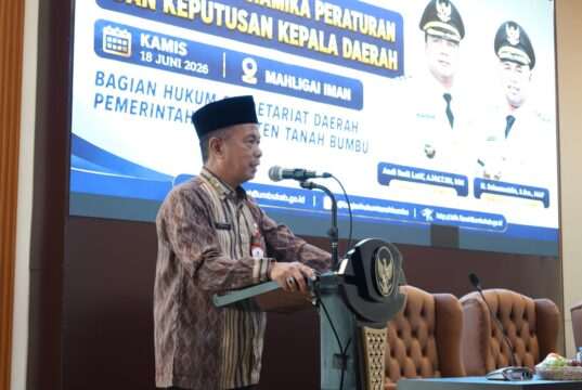 Pemkab Tanah Bumbu Gelar Dialektika Produk Hukum Daerah 2026, Dorong Percepatan Pembangunan Daerah