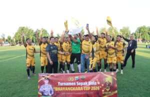 Dikpora Magetan Juara Kapolres Cup 2026 Usai Libas PPDI 5-0