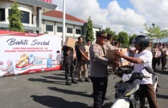 Kegiatan Bhakti Sosial Dalam Rangka Menyambut Hari Bhayangkara Ke – 80 Tahun 2026 Polres Tanah bumbu dan Polsek Jajaran*