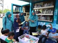 Perpustakaan Keliling Meriahkan Penilaian PAAREDI di Mantewe, Bunda Literasi Tanah Bumbu Dorong Budaya Baca Sejak Dini