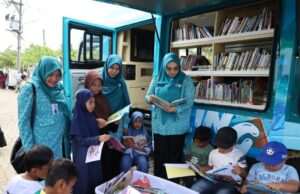 Perpustakaan Keliling Meriahkan Penilaian PAAREDI di Mantewe, Bunda Literasi Tanah Bumbu Dorong Budaya Baca Sejak Dini
