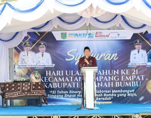 HUT ke-21 Kecamatan Simpang Empat, Perkuat Sinergi Membangun Tanah Bumbu Maju dan Beradab