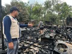 BPBD Tanah Bumbu Salurkan Bantuan Korban Musibah Kebakaran Pemukiman