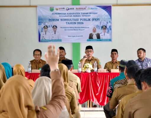 Kecamatan Kusan Tengah Gelar Konsultasi Publik, Libatkan Masyarakat dan UMKM Bahas Kualitas Layanan