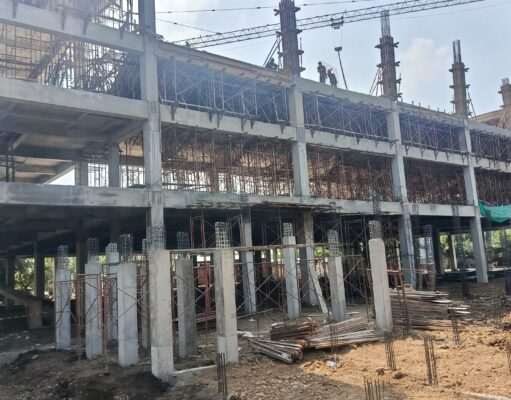 Pembangunan Gedung Auditorium UIN Satu Tulungagung oleh PT Mega Bintang Abadi Berjalan Lancar