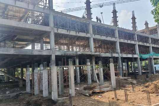 Pembangunan Gedung Auditorium UIN Satu Tulungagung oleh PT Mega Bintang Abadi Berjalan Lancar