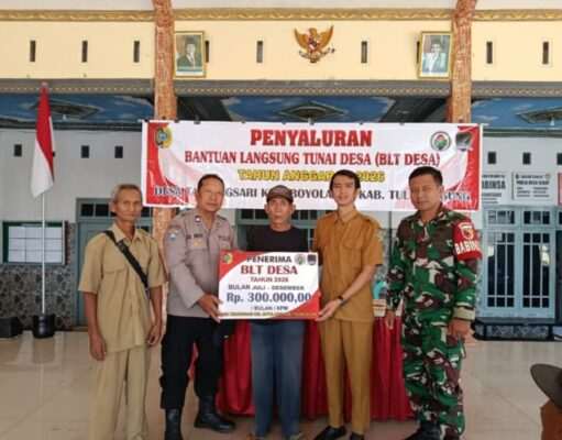 Pemdes Tanjungsari Salurkan BLT Dana Desa, Setiap KPM Terima Rp1,8 Juta