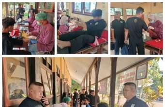 Jaga Keamanan Stok Darah, PMI Tulungagung Gandeng PSHT Ranting Kauman Gelar Donor Darah