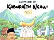 Kepala Dinas Beserta Jajaran Dispendukcapil Ngawi Ucapkan HUT Ngawi Ke-668