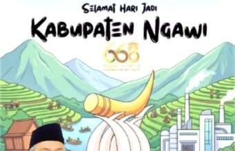 Kepala Dinas Beserta Jajaran Dispendukcapil Ngawi Ucapkan HUT Ngawi Ke-668