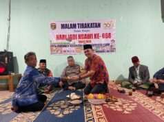 Pemdes Widodaren Gelar Doa Bersama Di Malam Tirakatan HUT Kabupaten Ngawi