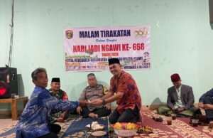 Pemdes Widodaren Gelar Doa Bersama Di Malam Tirakatan HUT Kabupaten Ngawi