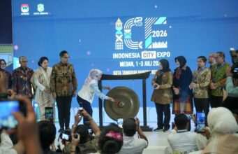 Buka Indonesia City Expo (ICE) 2026 Apeksi, Wali Kota Mojokerto Gaungkan Semangat Sinergi Antarkota Melalui Inovasi Dan Produk Unggulan Daerah