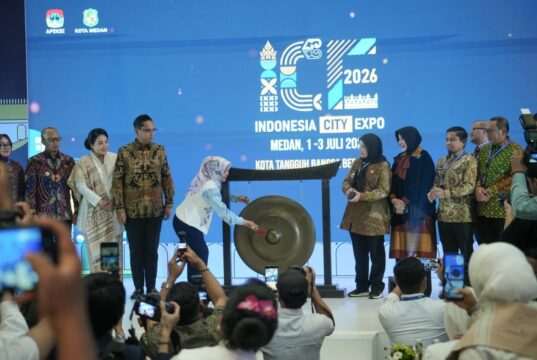 Buka Indonesia City Expo (ICE) 2026 Apeksi, Wali Kota Mojokerto Gaungkan Semangat Sinergi Antarkota Melalui Inovasi Dan Produk Unggulan Daerah