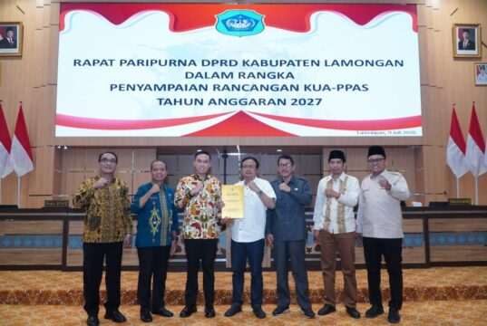 Rancangan KUA PPAS 2027, Infrastruktur Masih Menjadi Prioritas