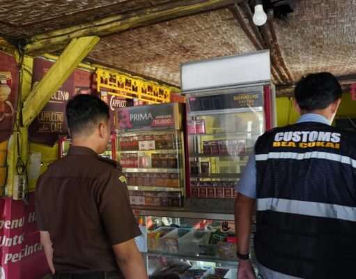 Gempur Rokok Ilegal Amankan 9.108 Batang di Lamongan