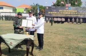 TMMD ke-129 di Desa Tlemang, Fokus TNI Selaras Dengan Program Prioritas Pemkab Lamongan