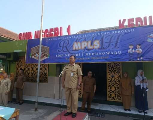 SMP Negeri 1 Kedungwaru kabupaten Tulungagung,mengawali Tahun Ajaran 2026-2027 dengan menyelenggarakan MPLS Ramah